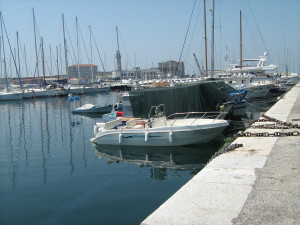 Trieste porto di San Giusto